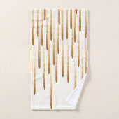 グリッター雨浴タオル バスタオルセット (ハンドタオル)