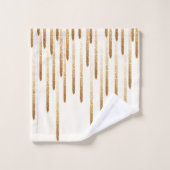 グリッター雨浴タオル バスタオルセット (ウォッシュタオル)