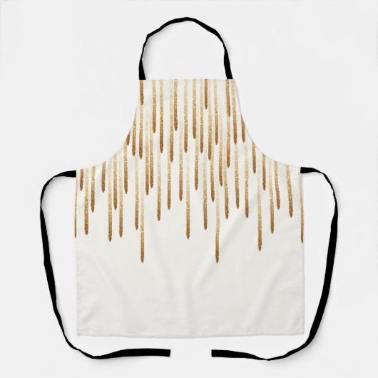 グリッター雨 エプロン (正面)