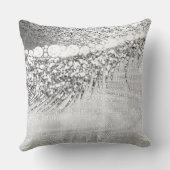 グリッター16thメイクアップアーティスト花嫁ラッシュグレースパーク クッション (裏面)