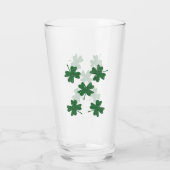 グリッター4リーフクローバー タンブラーグラス (裏面)