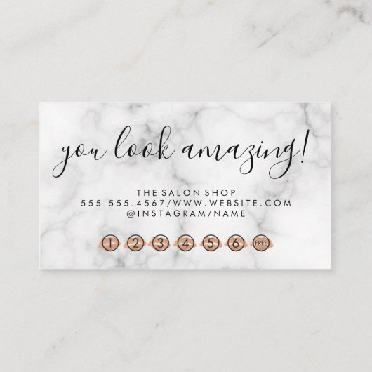 グリッター | まつ毛メイクアップブラシとツール ロイヤリティカード (裏面)