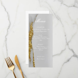 グリッター アルコール インク 手作り ゴールド フラット メニュー