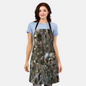 グリッター エプロン (着用した状態)