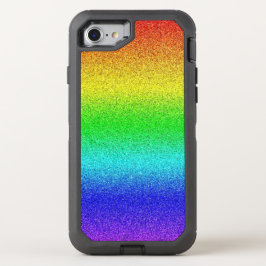 グリッター オッターボックスディフェンダーiPhone SE/8/7 ケース