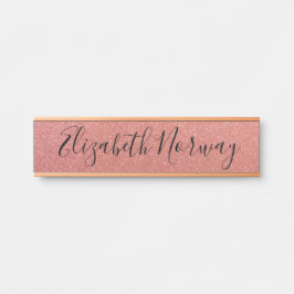 グリッター サインプレート