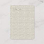 グリッター サンディビーチ ウェディング ウィッシング ウェル エンクロージャーカード (裏面)