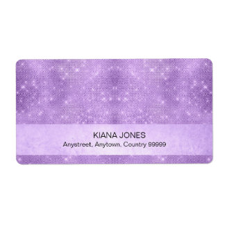 グリッター＆シャイン グラデーション ティール/ピンク ID673 ラベル