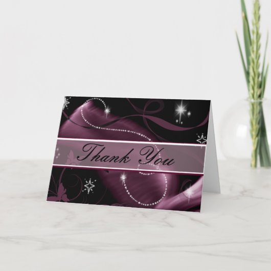 グリッター スパークス 感謝カード (正面)