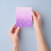 グリッター チラシ (手)