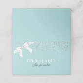 グリッター ティファニー 食品ラベル カード (外部開封)