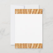 グリッター トリム 招待状 (裏面)