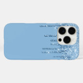 グリッター ドリップ iPhone 16 Pro カバー (裏面 (横))