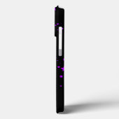 グリッター パープル ハイヒール ブラック Case-Mate iPhoneケース (裏面 / 左)