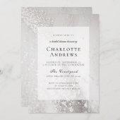 グリッター, モダンブライダルシャワー 招待状 (正面/裏面)