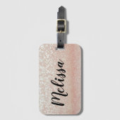 グリッター ラゲッジタグ (正面縦)