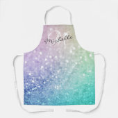 グリッター《写真》ぼけ味グラマラスエレガント エプロン (正面)