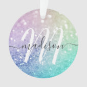 グリッター《写真》ぼけ味グラマラスエレガント オーナメント (正面)