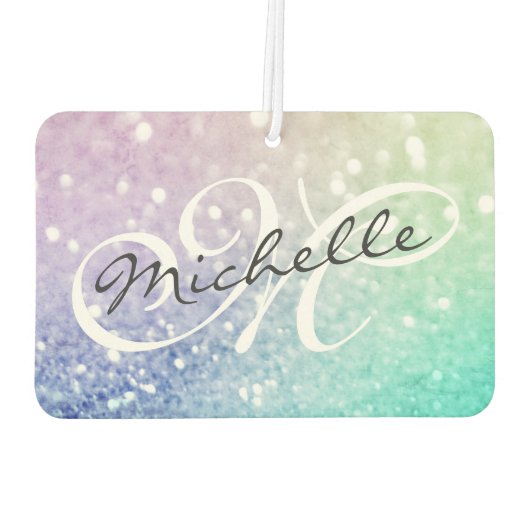 グリッター《写真》ぼけ味グラマラスエレガント カーエアーフレッシュナー (裏面)