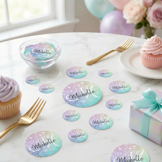 グリッター《写真》ぼけ味グラマラスエレガント コンフェッティ