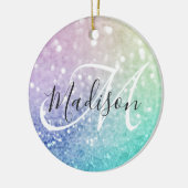 グリッター《写真》ぼけ味グラマラスエレガント セラミックオーナメント (左)