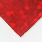 グリッター《写真》ぼけ味スパークルプリント フリースブランケット (角)