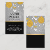 グリッター | 紙吹雪バルーンイベントプランナー 名刺 (正面/裏面)