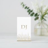 グリッターDJの名刺 名刺 (スタンド正面)