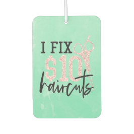 グリッターIヘアカット$10を修正 カーエアーフレッシュナー