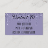 グリッターLipgloss名刺 名刺 (裏面)