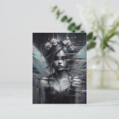 グリッチの妖精 ポストカード (スタンド正面)