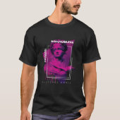 グリッチの額縁の像 Tシャツ (正面)