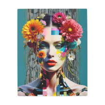 グリッチアートポートレート