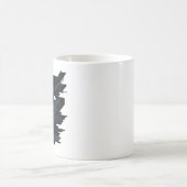 グリッチアート クラシックマグ コーヒーマグカップ (中央)