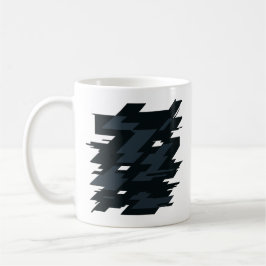 グリッチアート クラシックマグ コーヒーマグカップ