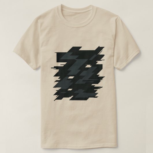 グリッチアート メンズTシャツ Tシャツ (デザイン正面)