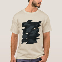 グリッチアート メンズTシャツ