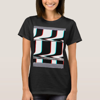 グリッチアートTシャツ Tシャツ