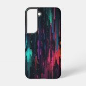 グリッチエフェクト Phone Case Samsung Galaxyケース (裏面)