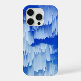 グリッチサンセット風景デコレーション iPhone 15 PROケース