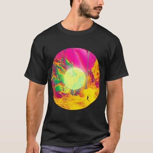 グリッチトレイル Tシャツ (正面)