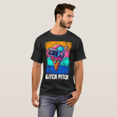 グリッチピッチ Tシャツ (正面フル)