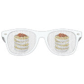 グリッチフードおいしいパスタ レトロサングラス (正面)