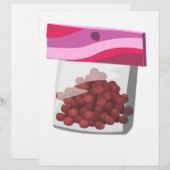 グリッチフードのデザートの摩擦 (正面/裏面)