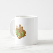 グリッチフード樺の木シロップ コーヒーマグカップ (正面左)