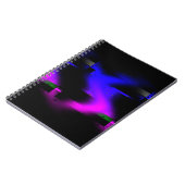 グリッチプラズマブラック ノートブック (左側)