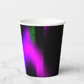 グリッチプラズマブラック 紙コップ (裏面)