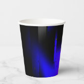 グリッチプラズマブラック 紙コップ (正面)