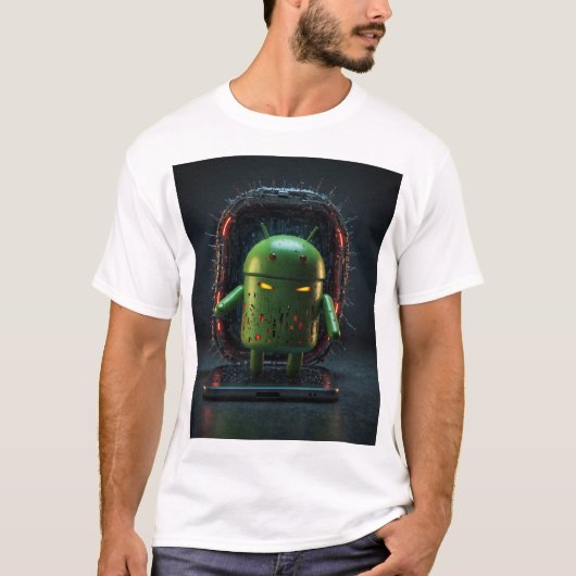 グリッチング悪夢 Tシャツ (正面)