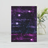 グリッチーグランジサイバパンク空白の招待状 招待状 (スタンド正面)